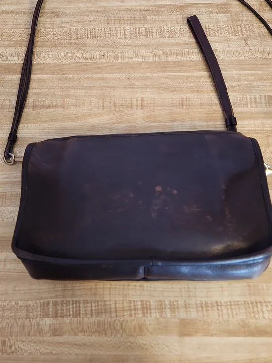 VTG COACH Leather Shoulder Crossbody Bag - Picture 5 of 16
